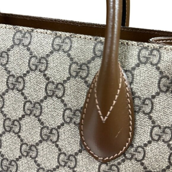 GUCCI Brown Shoulder Bag - Picture 10 of 11